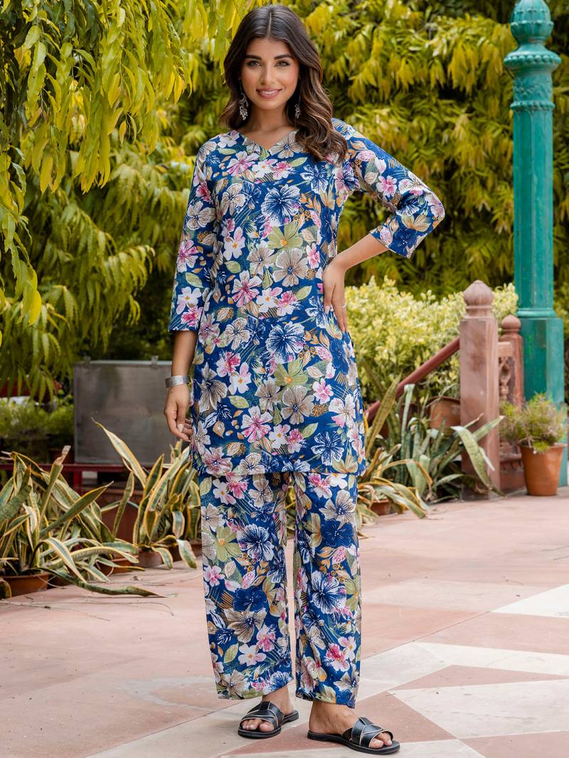 Vredevogel Co Ord Set 1 Rayon Printed Fancy Co Ords Sets Wholesale Online