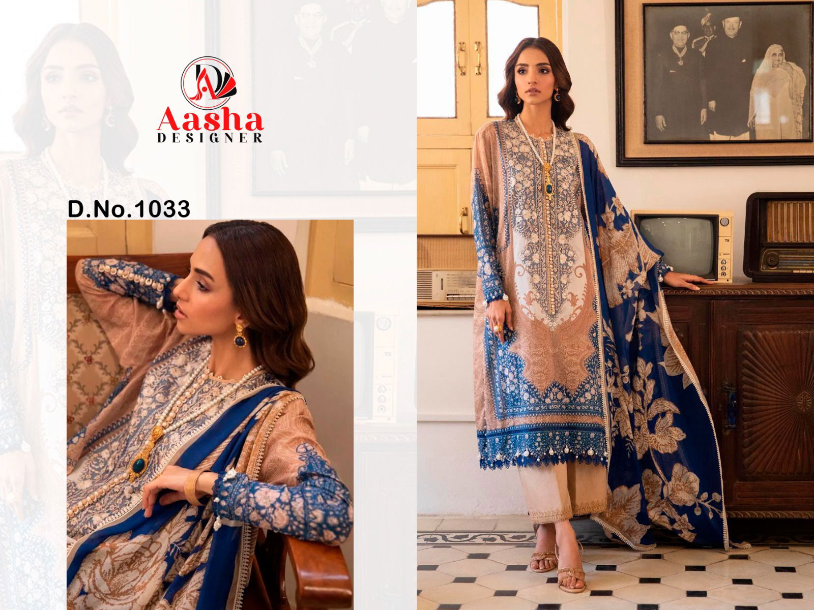 Sana Safinaaz Vol 1 By Aasha Cotton Pakistani Suits Catalog
