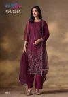 Arusha By Vipul Net Heavy Beads Work Designer Salwar Suits
