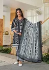 Naisha K 86 Cotton Printed Kurti Bottom With Dupatta Best Wholesale Shop In Surat