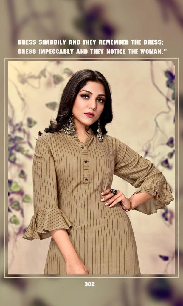 C9 Seltos Latest Designer fancy Ethnic Wear Rayon Kurti With Bottom Collection