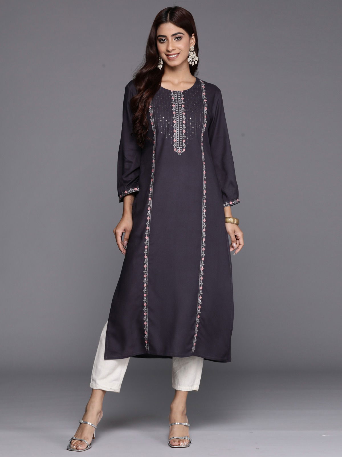 2432 Indo Era Viscose Surat Kurti Wholesale Market