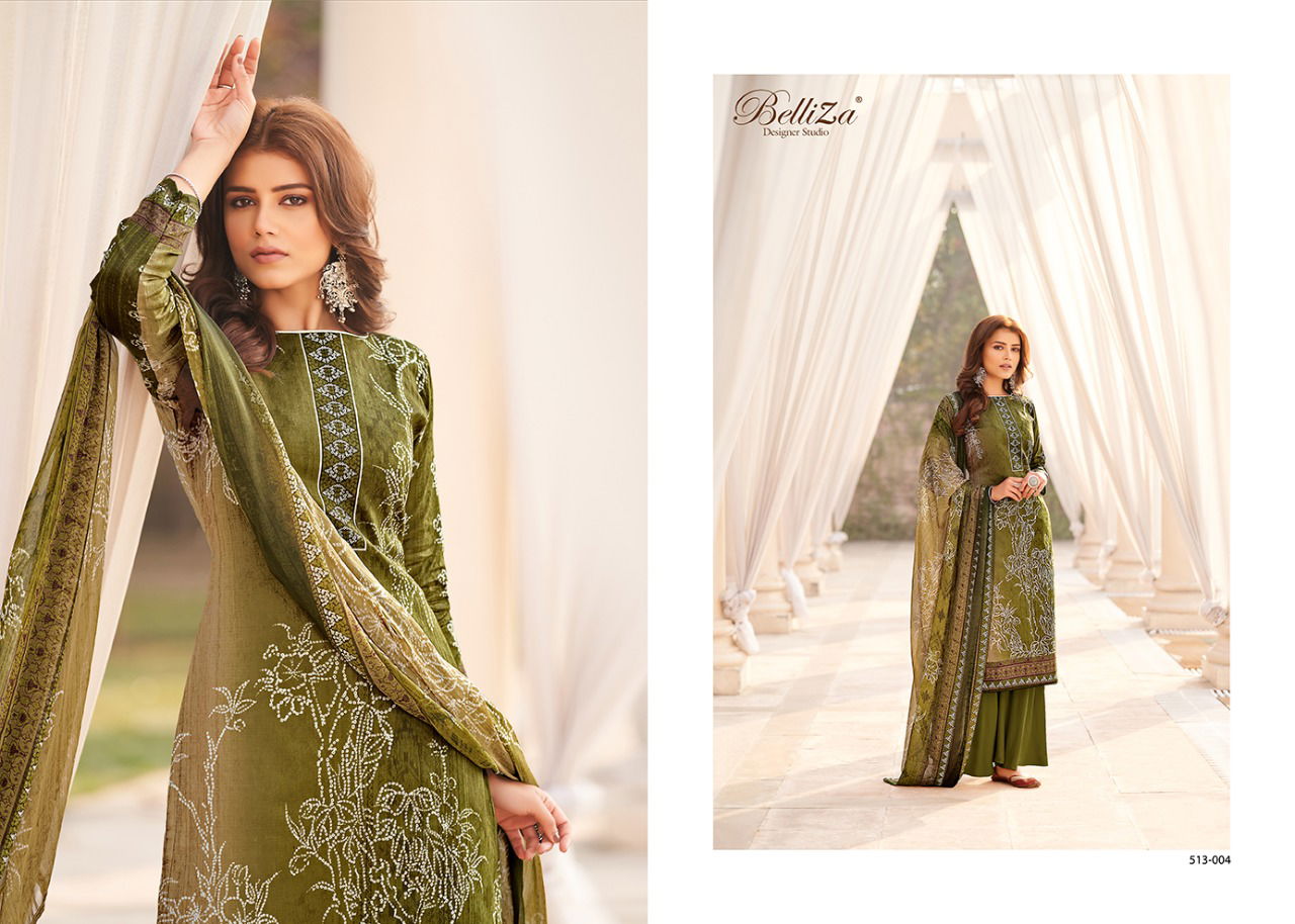 Belliza Riwaaz Latest Casual Wear Pure Original Heavy Jam Cotton Digital Print Designer Dress Material Collection
