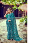 Moomal By Sanskar Tex Prints Georgette Chiffon Sirowski Sarees Bulk Orders In India