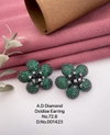 AD Diamond Oxidised 1423 Series Earring exporters in India
