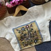 Fab Figure Aplic Vol 1 Camric Cotton Handwork Blouse Wholesalers In Delhi