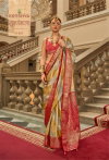 Suwarnamala By Kreshva Gaji Satin Printed Fancy Saree Wholesale Shop In Surat
