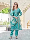 Makati By Aanchi Vichitra Shimmer Surat Kurti With Bottom Dupatta Wholesale Market