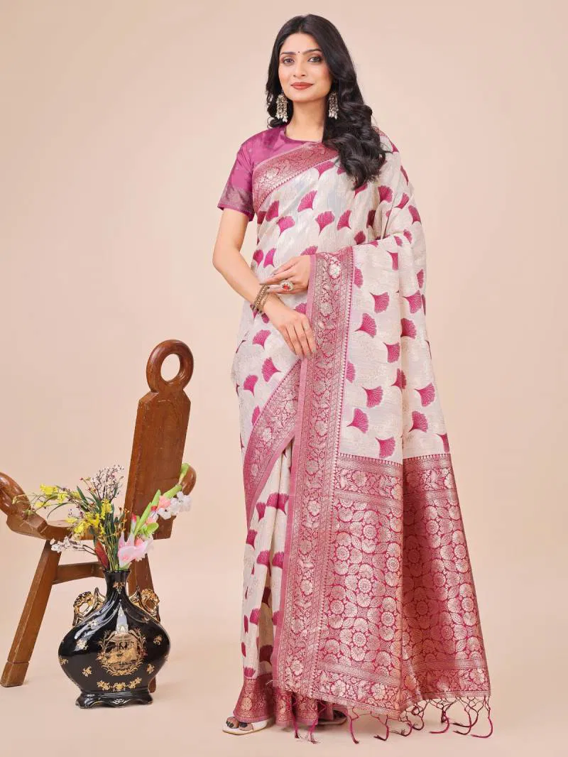 Ast Linen Queen Casual Wear Fancy Linen Saree Wholesale Price In Surat