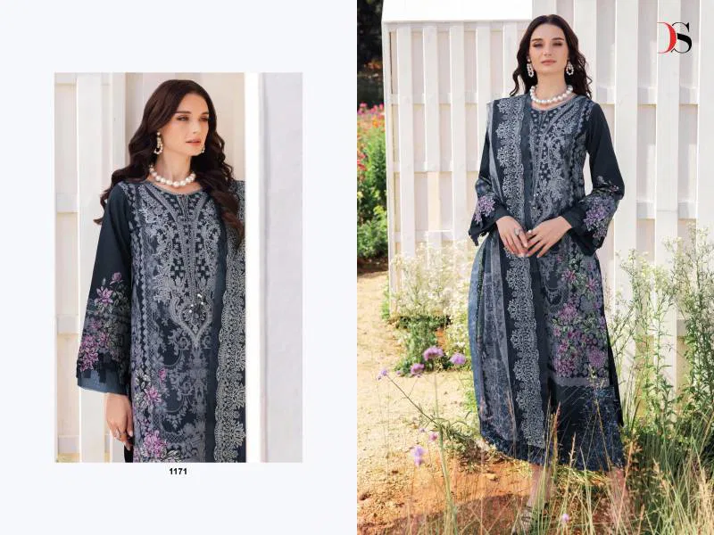 Deepsy Jade Needle Wonder 2025 Vol 2 Chiffon Dupatta Pakistani Suits Wholesale Clothing Distributors In India