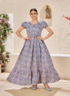 Ctz Narayani Crepe Poly Cotton Fancy Gown Wholesale Market In Surat