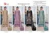 Bilqis B 274 A To D Chiffon Readymade Plazzo Pakistani Suits 