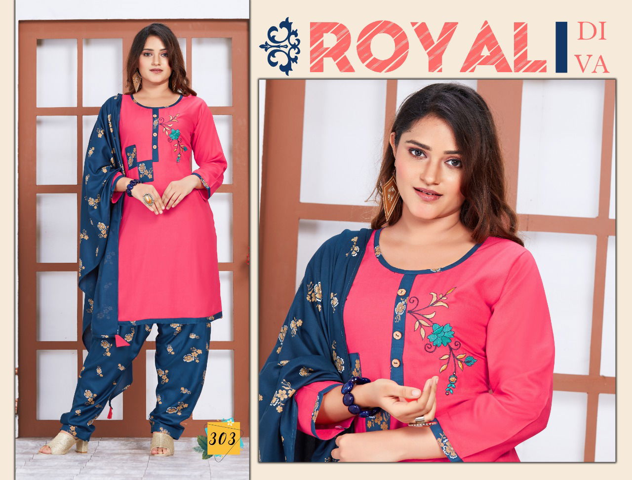 Trendy First Lady 2 Latest fancy Regular Casual Wear Rayon Printed Readymade Collection
