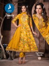 Amola By Kaya Vatican Printed Kurti With Bottom Dupatta Wholesalers In Surat
