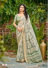 Mishri Vol 1 By Kashvi Dull Moss Printed Saree Wholesale Suppliers In Inda