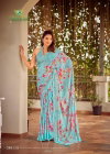 Taranika By Sanskar Tex Prints Sartin Chiffon Casual Saree Wholesale Suppliers In Mumbai