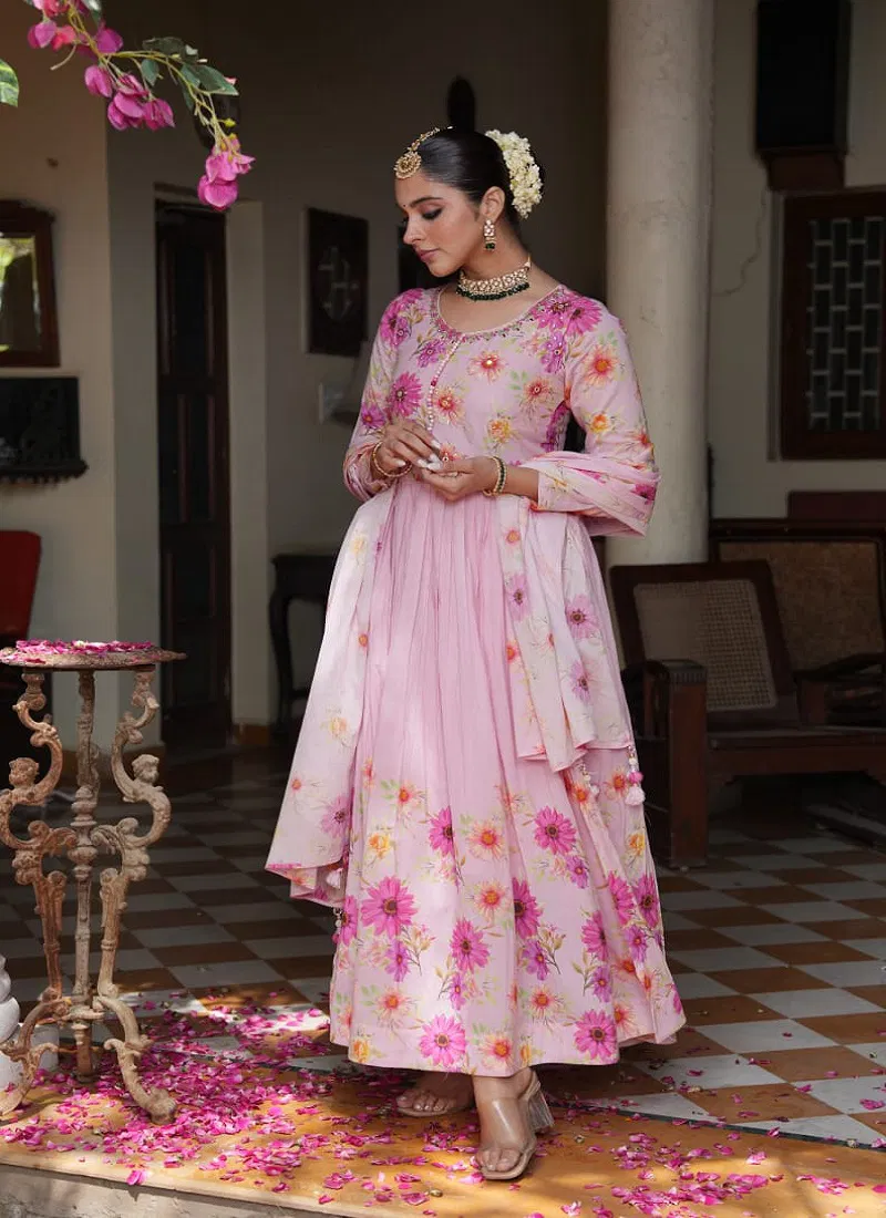 Tanyaa P 250 Cotton Anarkali Readymade Suit Wholesale Price In Surat
