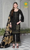 All Black Vol 27 By Jt Rayon Embroidery Dress Material Suppliers In India