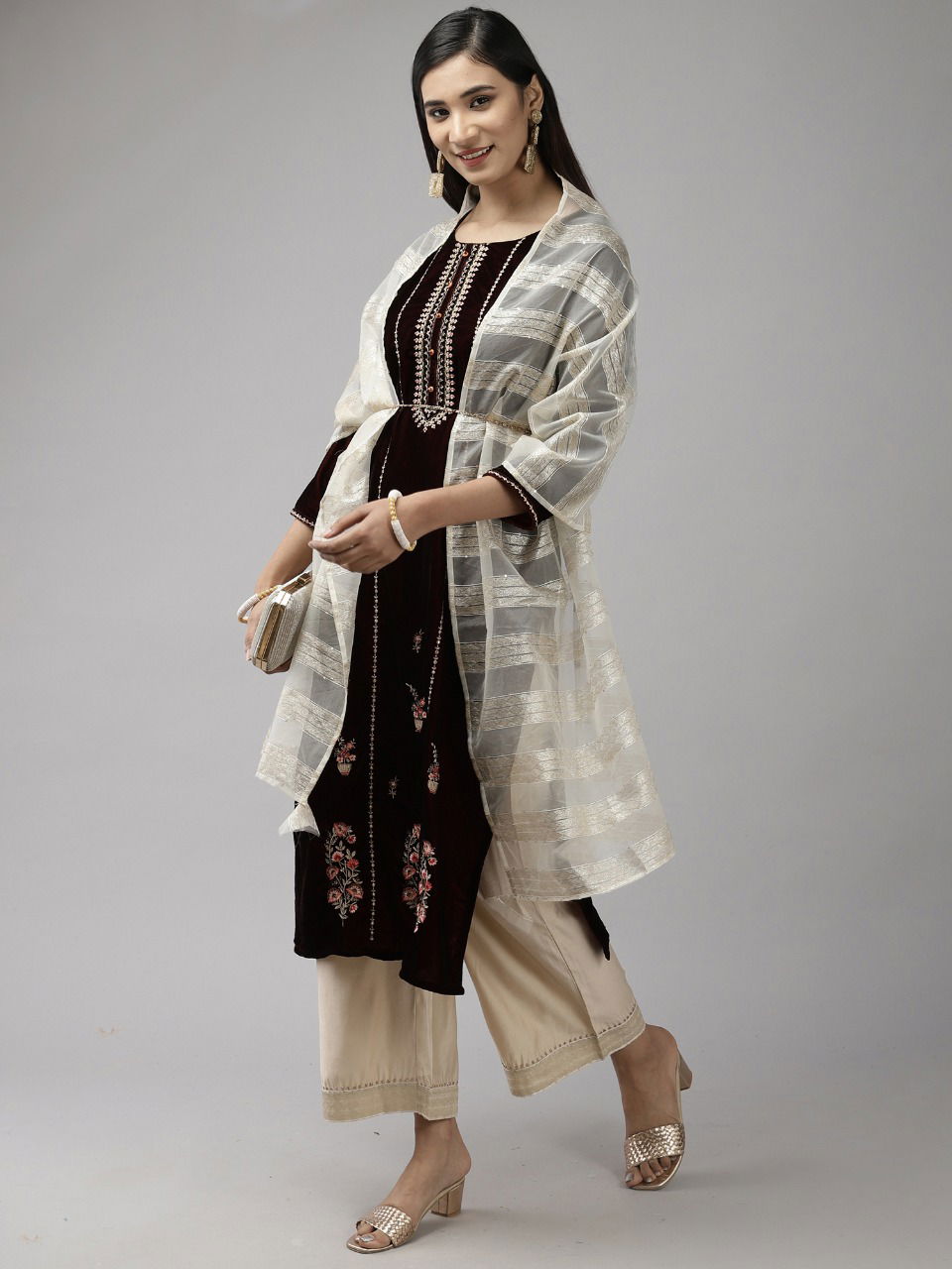 Indo Era 49 Classic New Ethnic Wear Kurti With Bottom And Dupatta Readymade Collection
