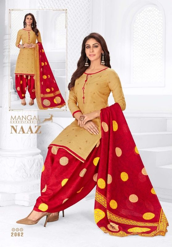 Mangal Shree Naaz 2 Fancy Regular Wear Cotton Printed Dress Material Collection