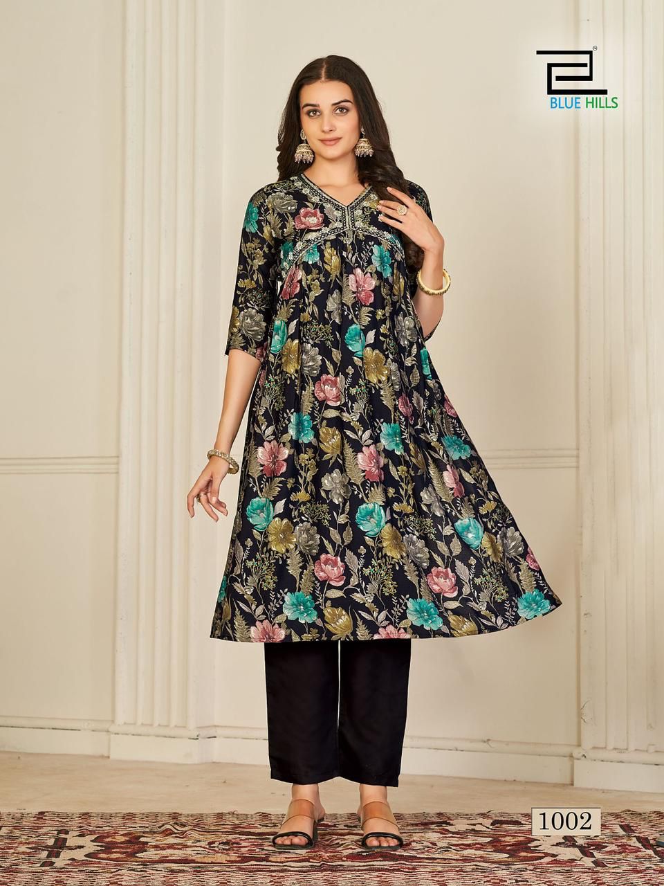 Blue Hills Suhana Alia Cut Kurti With Bottom Catalog
