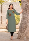 Sumer By Kadlee Rayon Thread work Wholesale Kurti Suppliers In Mumbai