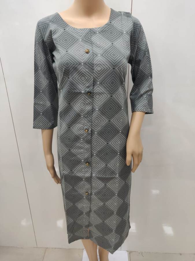 Latest Casual Office Wear Printed Pure Cotton Kurtis Collection 