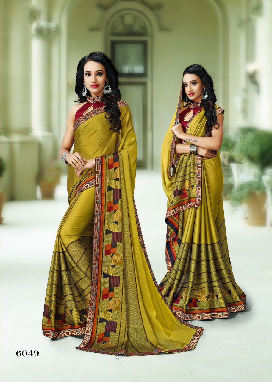 Twist Of Fashion 2 Latest Printed Designer Border Saree Collection 