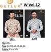 Outluk Wedding Collection Vol 12 Cotton Pintex Mens Kurta Pajama Manufacturers