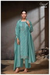 Ziyaara 4118 By Ganga Bemberg Habutai Online Designer Salwar Suits Wholesale