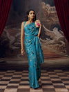 Sf Flora C Party Wear Satin Silk Saree Wholesale Online
