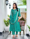 Morni By Aanchi Roman Shimmer Kurti With Bottom Dupatta Orders In India
