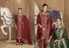 Hanshika Vol  4 By Triple Aaa Viscose Musleen Jequard Dress Material Online Wholesale