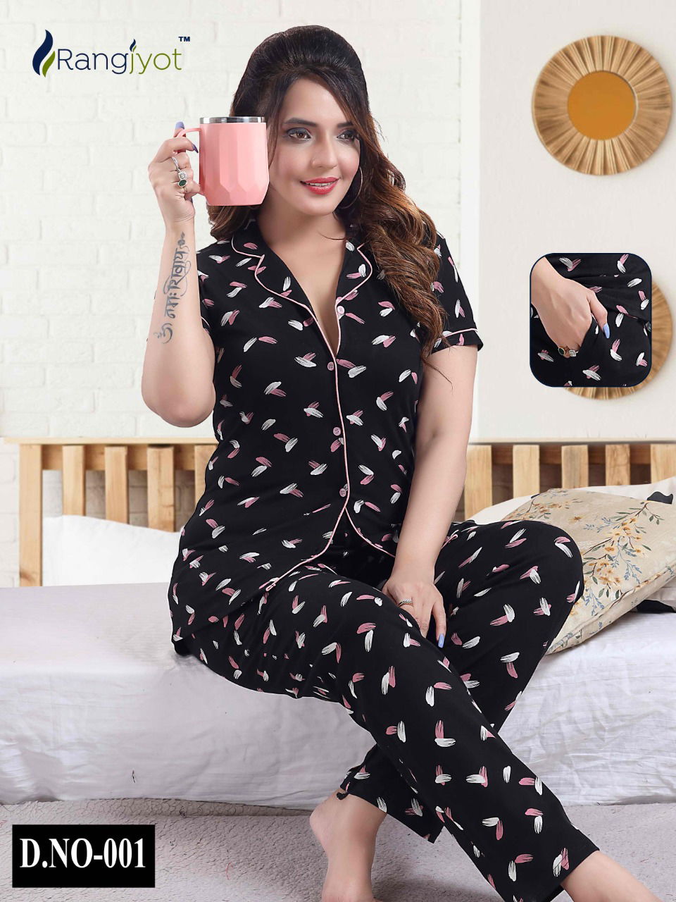 Rangjyot 101 Latest Designer Hosiery Cotton Night Wear Collection