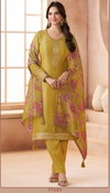 Kanchi 2 By Vinay Kuleesh Kanchipuram Silk Salwar Kameez Wholesalers In Surat