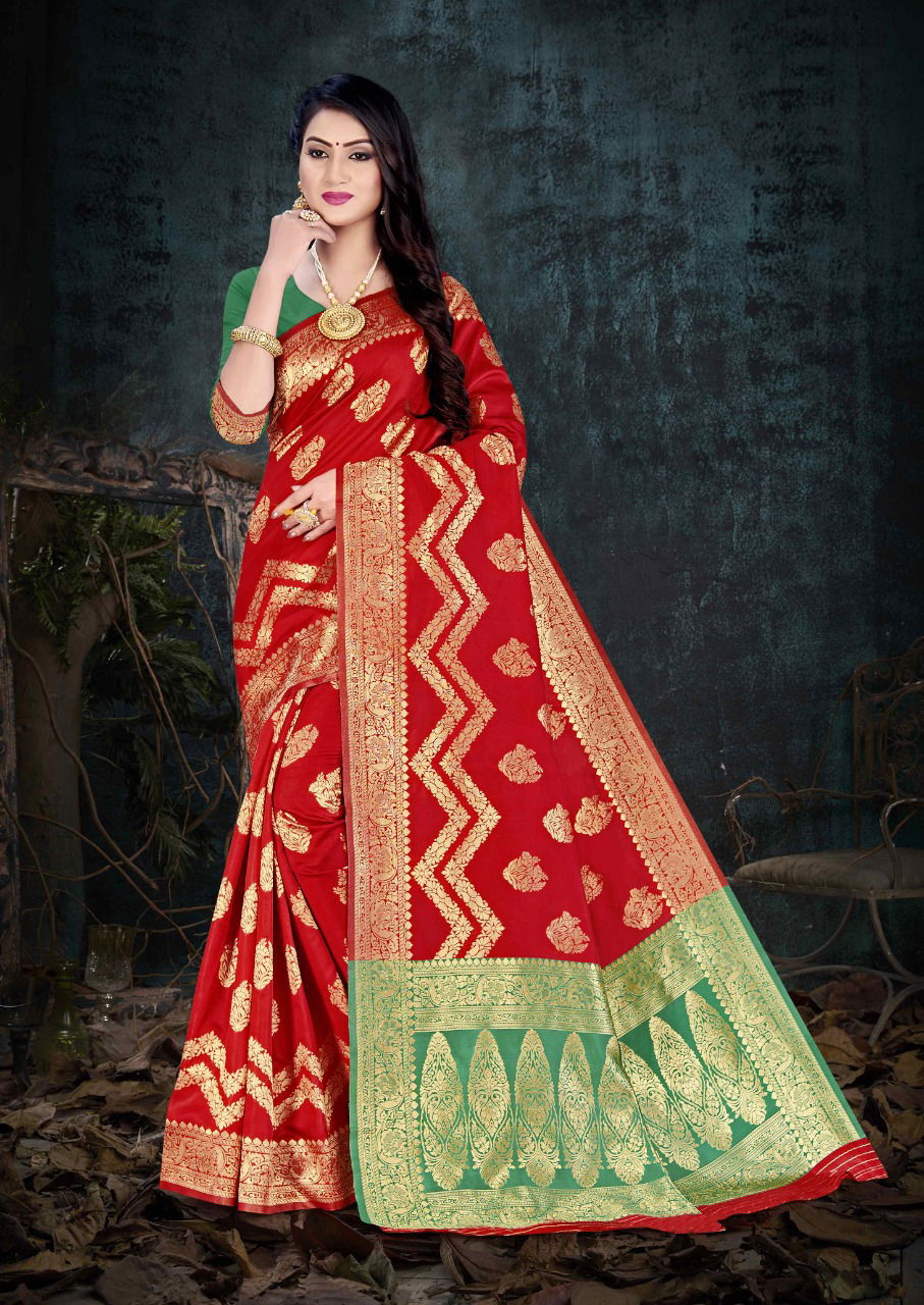 SHAKUNT SUREKHA Art silk Designer latest Saree Collection