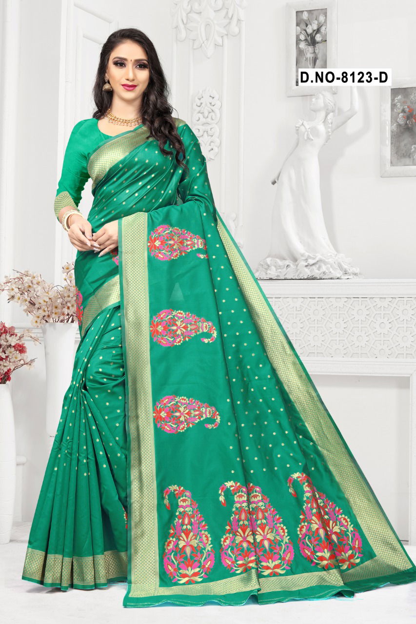 New Launch Of Stylish Festive Wear Handloom Silk Saree Collection 