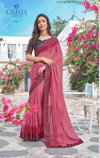 Resham By Kalista Party Wear Designer Vichitra Silk Saree Wholesale In India