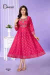 Sindhu By Deecee Vatican Flared Ladies Anarkali Kurtis Wholesale Shop In Surat