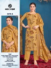 Mg Hector 3376 By Bipson Roman Silk Printed Dress Material Suppliers In India