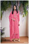 Vireya 3618 By Ganga Cotton Printed Embroidery Salwar Suit Exporters In India