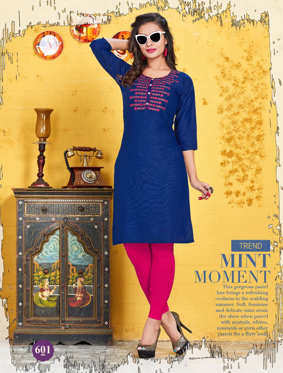 Trendy Rangeen 2 Latest fancy Regular Wear Rayon Designer Kurtis Collection
