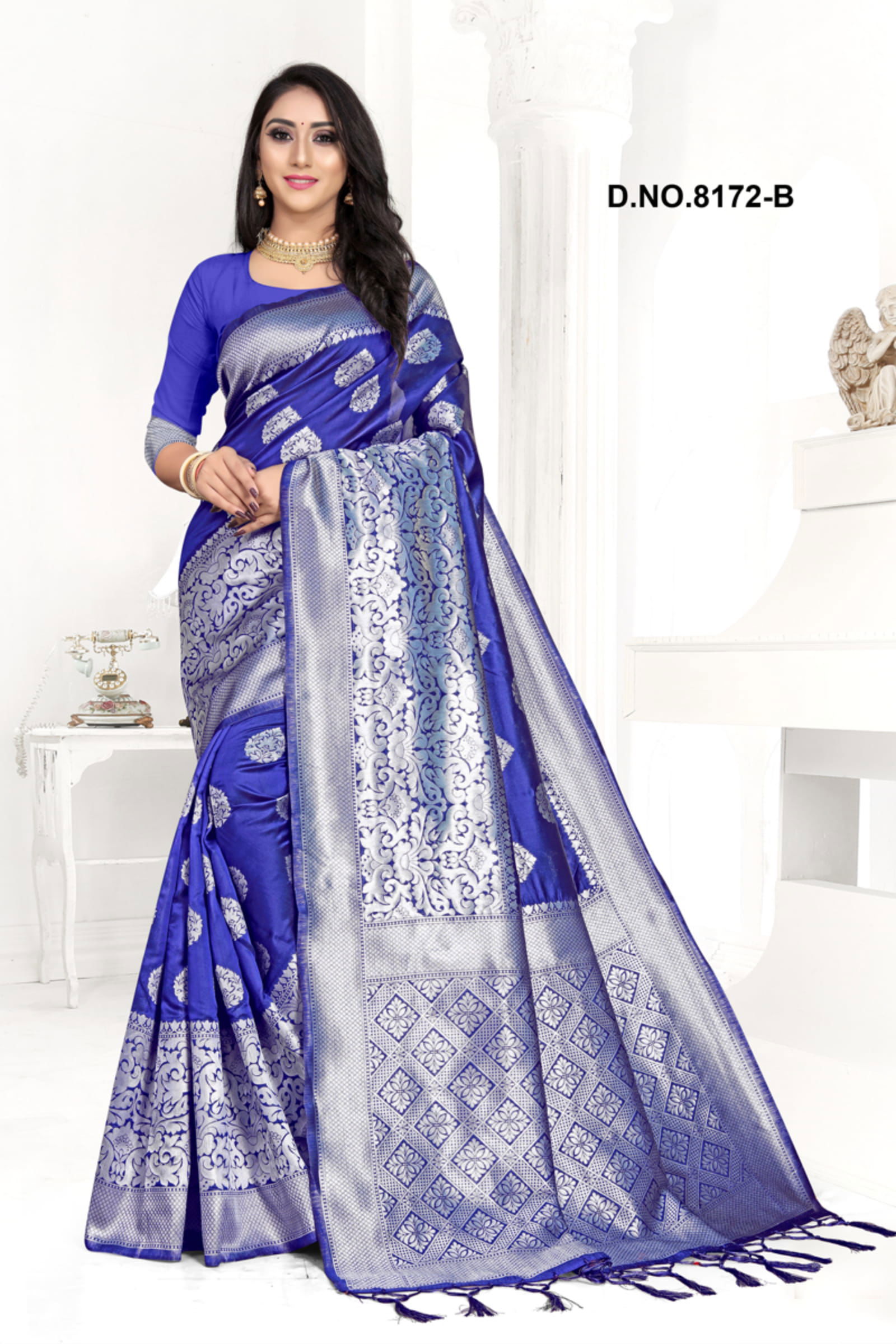 Haytee Mannat 8172 Latest Collection Handloom Cotton Party Wear Festive Wear Silk Saree 