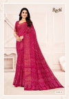 Golden Checks By Ruchi Linen Silk Daily Wear Saree Suppliers In India