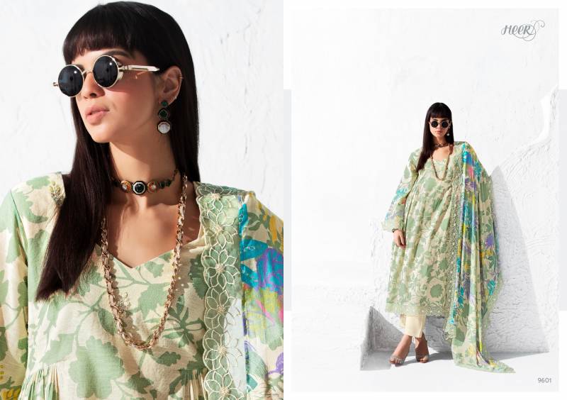 Icon By Kimora Heer Linen Digital Printed Salwar Suits Exporters In India