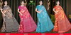 Pallavi Cde By Sanskar Georgette Regular Wear Fancy Saree Online Wholesale