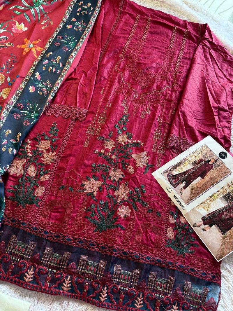 Mehboob Tex 1612 Cotton Dupatta Pakistani Wholesale Salwar Suits In India