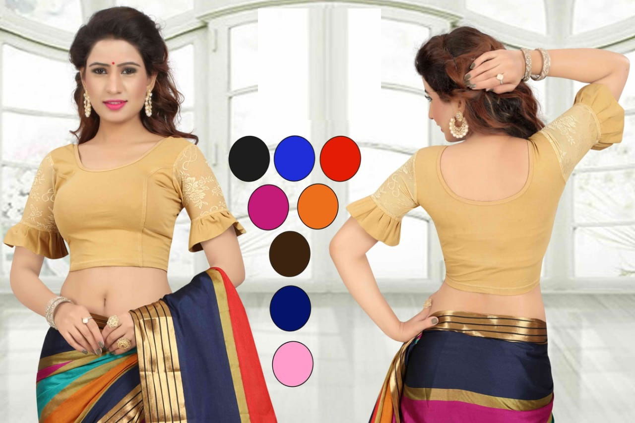 Hc 67 Heavy Cotton Lycra Blouse Collection