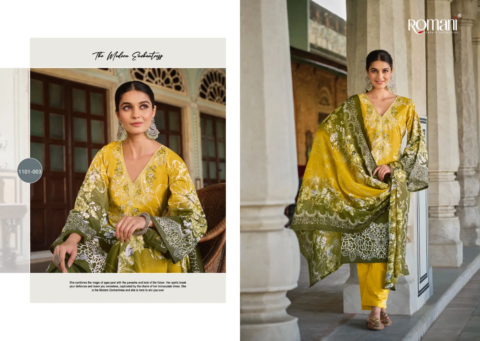 Aarzu Vol 17 By Romani Soft Cotton Printed Dress Material Orders In India