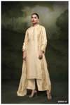Zaya 3843 By Ganga Bemberg Russian Silk Designer Salwar Suit Wholesalers In Surat